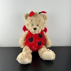 Ganz Ladybug Teddy Bear Cupid Valentine Collectible Plush Toy